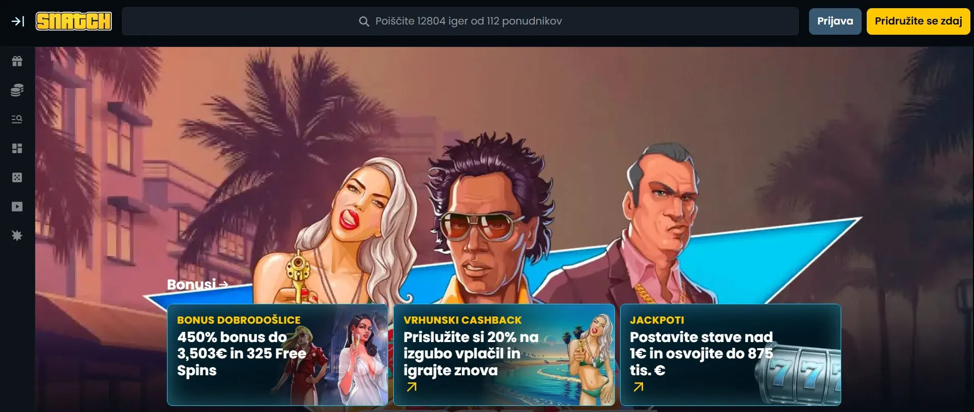 najboljši online casino Snatch